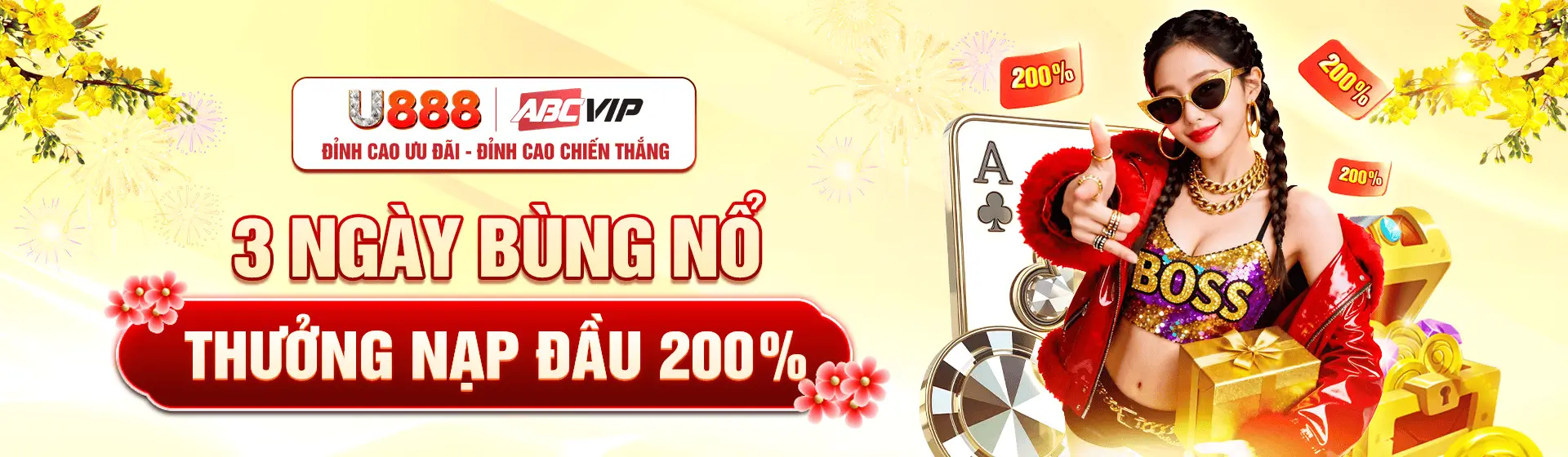 Banner nhà cái U888 chính thức